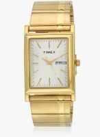 Timex L500-Sor Golden/Whit Analog Watch