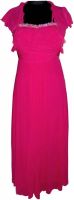 Vogue4all Women's Empire Waist Pink Dress