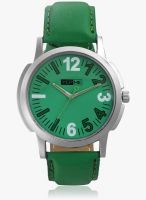 Yepme Green Alloy Analog Watch