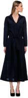 Yolo Designs Women's Maxi Blue Dress