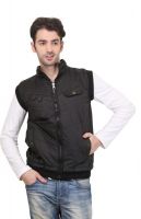 BRAVEZI Sleeveless Solid Men's Jacket