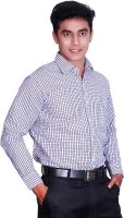 Cotton King Men's Checkered Formal Multicolor Shirt