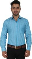 Crocks Club Men's Striped Formal Multicolor Shirt