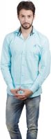 FDS Men's Solid Formal Light Blue Shirt