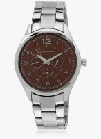 Giordano 60064-33 Brown - P11669 Silver/Brown Analog Watch