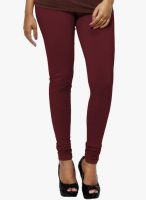 Go Colors Maroon Solid Churidar