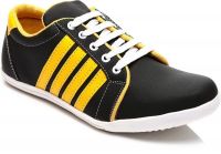 Juandavid Sneakers(Black, Yellow)