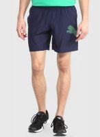 Puma Navy Blue Active Big Cat Beach Shorts