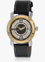 Sonata 7102Bl03-Sdc681 Black/White Analog Watch