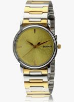 Sonata Diwali 1013Bm13 Silver/Champagne Analog Watch