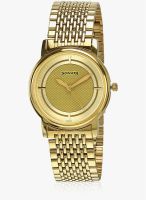 Sonata Wedding Collection 1013Ym31 Gold/Silver Analog Watch