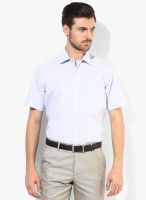 Van Heusen Light Blue Regular Fit Formal Shirt