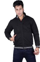 Vivid Bharti Full Sleeve Solid Men's Quilted Jacket