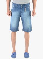 Vintage Washed Light Blue Shorts