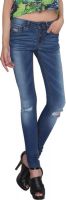 Again? Vintage Slim Fit Women's Blue Jeans