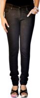 Ansh Fashion Wear Slim Fit Women's Black Jeans
