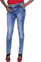 Divaline Slim Fit Women's Blue Jeans