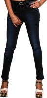 Divaline Slim Fit Women's Dark Blue Jeans