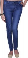 Divaline Slim Fit Women's Blue Jeans