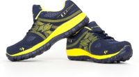 Elligator 1504 Rapid Stylish Royalblue & Yellow Running Shoes(Navy)