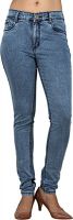 FCK-3 Pencil Fit Fit Women's Blue Jeans