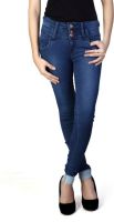 F Fashion Stylus Slim Fit Women's Dark Blue Jeans