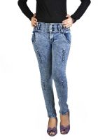 F FASHIONSTYLUS Slim Fit Women's Blue Jeans