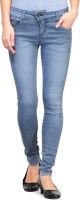 Fasnoya Skinny Fit Women's Grey Jeans