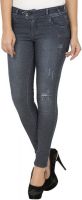 Fasnoya Skinny Fit Women's Grey Jeans