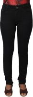 Flirt Nx Skinny Fit Women's Black Jeans