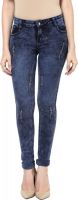 Glam & Luxe Slim Fit Women's Blue Jeans