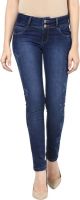 Glam & Luxe Slim Fit Women's Dark Blue Jeans