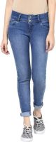 Glam & Luxe Slim Fit Women's Light Blue Jeans