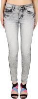 Gofab Skinny Fit Women's White Jeans