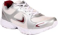HM-Evotek Amaze Running Shoes(White, Maroon)