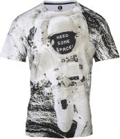 Huetrap Graphic Print Men's Round Neck White T-Shirt