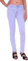 Jevaraz Slim Fit Women's Light Blue Jeans