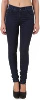 Macanino Slim Fit Women's Dark Blue Jeans