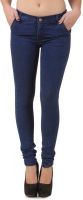 Macanino Slim Fit Women's Dark Blue Jeans