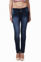 Miss Wow Slim Fit Women's Blue Jeans