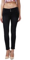 Miss Wow Slim Fit Women's Black Jeans