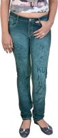 Modo Slim Fit Women's Green Jeans