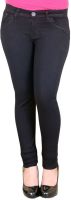 Smart Girl Slim Fit Women's Black Jeans