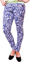 Vogue4all Slim Fit Women's Blue, White Jeans