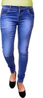 Vogue4all Slim Fit Women's Dark Blue Jeans