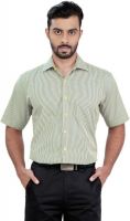 Zeal Men's Checkered Formal Yellow, Blue Shirt