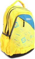 American Tourister Encarta 02 Backpack(Yellow/Turq)