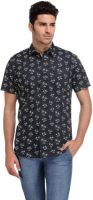 Edjoe Men's Printed Casual, Party Multicolor Shirt