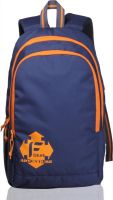 F Gear Castle - Rugged Base 27 L Standard Backpack(Navy Blue, Orange)