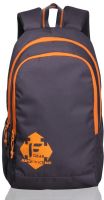 F Gear Castle - Rugged Base 27 L Standard Backpack(Grey, Orange)